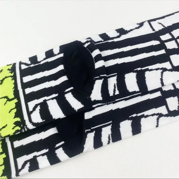 Beetlejuice Socks Men’s One Size 7-10 - Picture 5 of 5